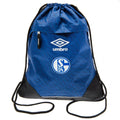 Blau - Front - FC Schalke Umbro Turnbeutel