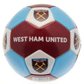 Blau-Burgunder - Front - West Ham United FC Fußball Größe 3