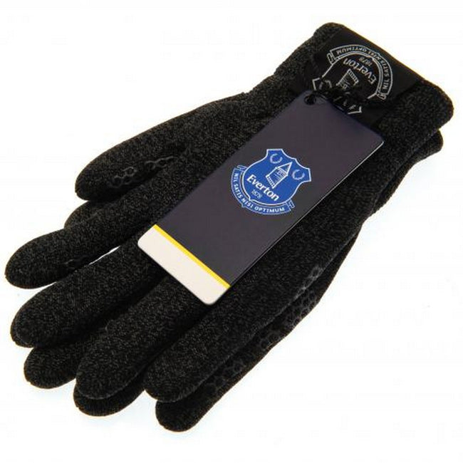 Grau - Lifestyle - Everton FC Kinder Luxus Touchscreen Handschuhe