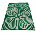 Grün - Front - Celtic FC - Decke, Fleece, Wappen