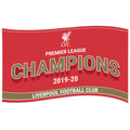 Rot-Gold - Front - Liverpool FC - Fahne Premier League Champions