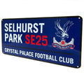 Königsblau-Weiß-Rot - Side - Crystal Palace FC Straßenschild