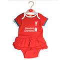Rot-Weiß - Back - Liverpool FC Bodysuit, Tutu-Rock für Baby