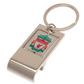 Silber - Front - Liverpool FC - Executive Schlüsselanhänger mit Flaschenöffner