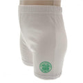Weiß-Grün - Back - Celtic FC - T-Shirt und Shorts für Baby