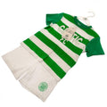 Weiß-Grün - Pack Shot - Celtic FC - T-Shirt und Shorts für Baby