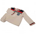 Weiß-Rot-Blau - Back - England FA - "82" Schlafanzug für Baby