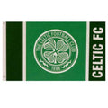 Grün-Weiß - Front - Celtic FC - Fahne, Wordmark