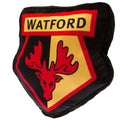 Schwarz-Rot - Front - Watford FC - Wappen - Gefülltes Kissen