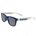 Königsblau-Weiß - Front - Everton FC - Kinder Retro - Sonnenbrille