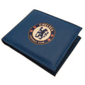 Blau-Weiß-Rot - Front - Chelsea FC -  PU Brieftasche Wappen
