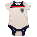 Weiß-Rot-Blau - Back - England FA - Bodysuit für Baby