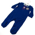 Königsblau-Weiß - Side - Chelsea FC - Schlafanzug für Baby Langärmlig