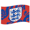 Rot-Blau-Weiß - Front - England FA - Fahne, Drei Löwen