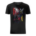 Schwarz - Front - Herren T-Shirt Ant-Man And The Wasp mit Titelheld-Design