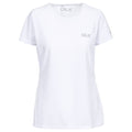 Weiß - Front - Trespass Damen Alonza T-Shirt, kurzärmlig