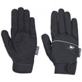 Schwarz - Front - Trespass Herren Cruzado Winter Handschuhe
