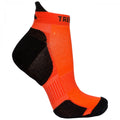 Neongelb-Schwarz-Orange - Back - Trespass Unisex Sneakersocken Vandring mit Aufprallschutz, 3 Paar