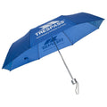 Blau - Front - Trespass Compact Taschenschirm - Regenschirm mit Stoffhülle