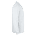 Weiß - Side - Clique - Poloshirt für Kinder Langärmlig