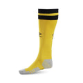 Gelb-Schwarz - Front - SG Dynamo Dresden - "21-22" Socken für zu Hause für Kinder