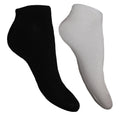 Schwarz - Back - Pandastick - Sneaker-Socken für Damen (3er-Pack)