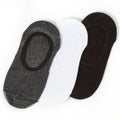 Schwarz-Weiß-Grau - Back - Redtag - Sneaker-Socken für Damen (3er-Pack)
