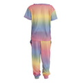 Bunt - Back - Foxbury Kinder Regenbogen Pyjama Set