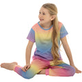 Bunt - Side - Foxbury Kinder Regenbogen Pyjama Set