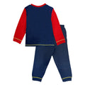 Rot-Blau - Back - Superman Jungen Schlafanzug mit Logo