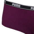 Schwarz-Violett - Back - Puma - Slips für Damen (3er-Pack)