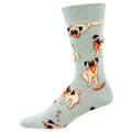 Grau meliert - Front - Socksmith - Socken für Herren
