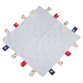 Himmelblau - Front - Snuggle Baby - Decke, Sternemuster
